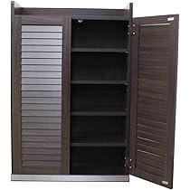 60㎝幅 開店記念セール！！ ルーバーシューズボックス　3 Amazon｜ルーバーシューズボックス 60cm幅 奥行き30cm (単品